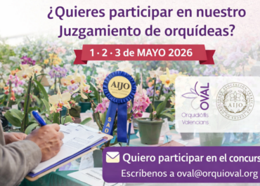 ¿Quieres participar en nuestro juzgamiento de orquídeas?