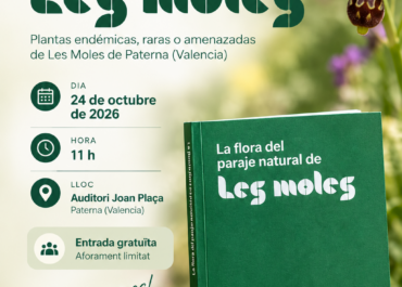 Presentación del libro sobre la flora de Les Moles (Paterna)